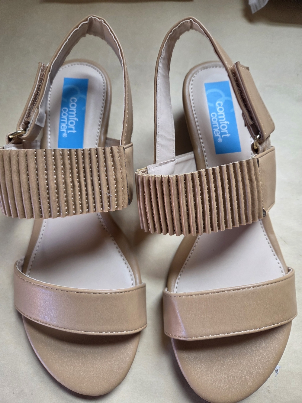 🍍Women’s Slingback Sandals with Pleated Strap